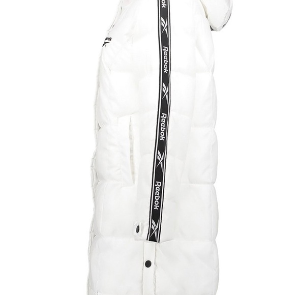 Reebok White Puffer Coat - Picture 4 of 4